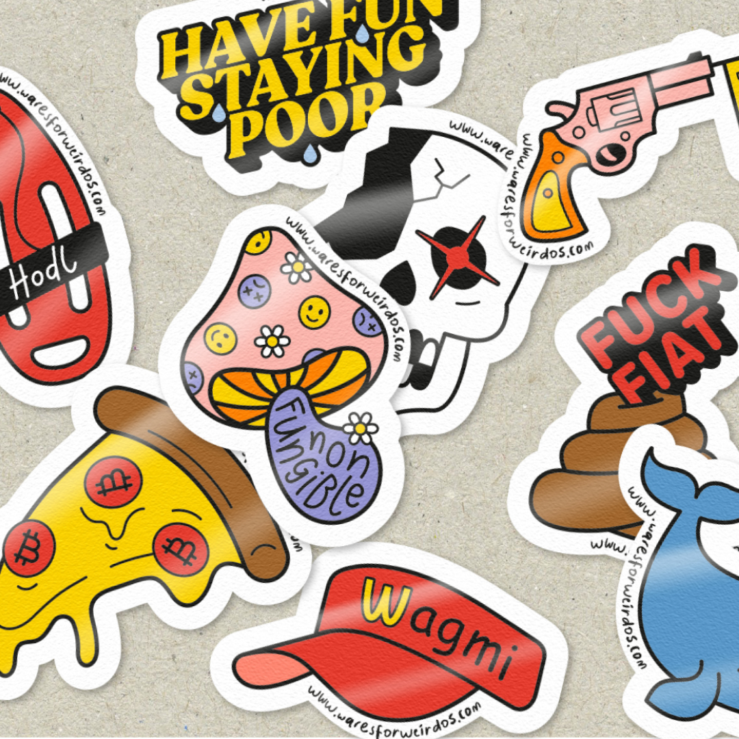 Sticky Spread - 6 Random Stickers