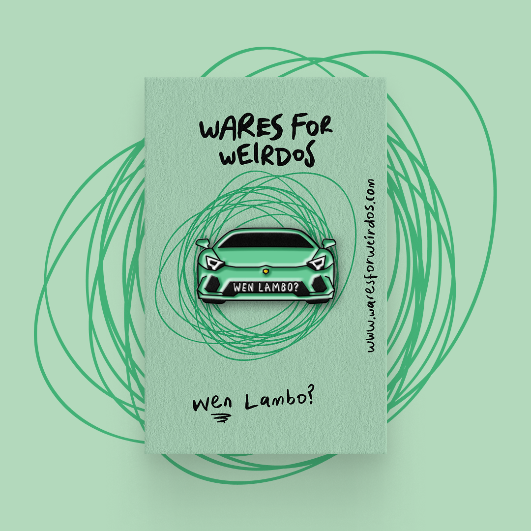 Wen Lambo? - Enamel Pin